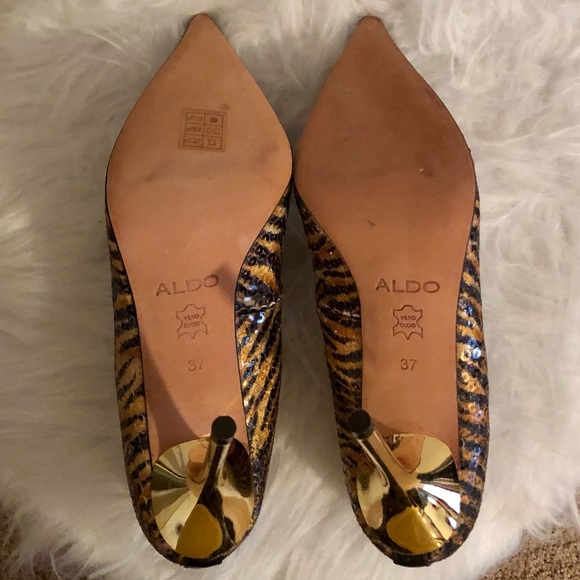 Aldo pointy heels - tiger stripe print - Picture 6 of 9